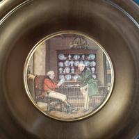 2 Piatti decorativi vintage da parete Made in Engl