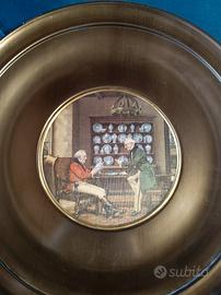 2 Piatti decorativi vintage da parete Made in Engl