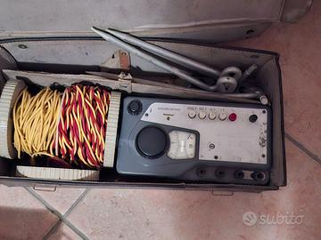 STRUMENTO PER MISURE DI RESISTENZA DI TERRA