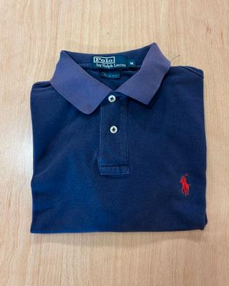 Polo Ralph Lauren uomo Mis. M Slim fit Blu