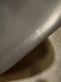 4 sedie panton vitra nere