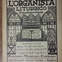 L'organista liturgico 1933 rivista musicale