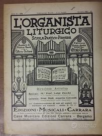 L'organista liturgico 1933 rivista musicale