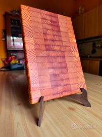 Tagliere in legno massello end grain