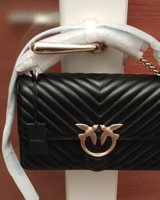 borsa Pinko love one classic nera grande nuova