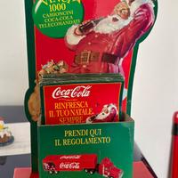 Coca-Cola espositore in cartone concorso camion