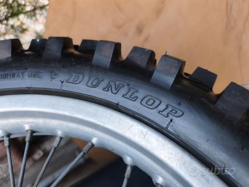 GOMME DUNLOP ENDURO CROSS 18" E 21" NUOVE
