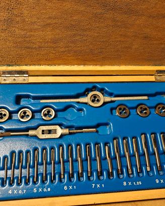 Set kit maschi e filiere krino M3-M10 completo