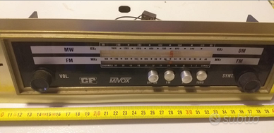 Radio vintage da incasso