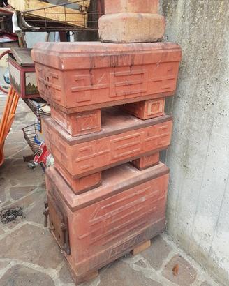 Stufa terracotta