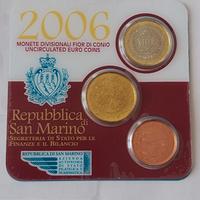 San Marino mini divisionali FdC.