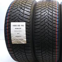 2 GOMME 195 55 16 DUNLOP BR1499