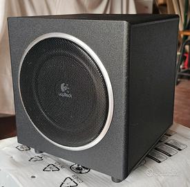 Audio stereo PC - TV Logitech 2 casse + subwoofer