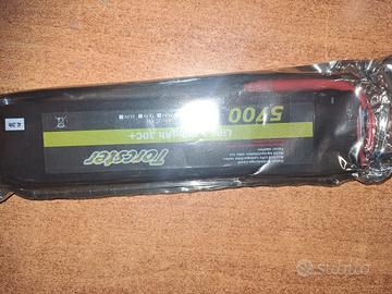 batteria lipo 5700mah 7.4v 30c 