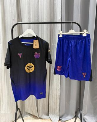 Completo FC Barcelona x Kobe Bryant Nero e Viola