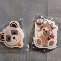 Portachiavi Panda e Teddy Thun