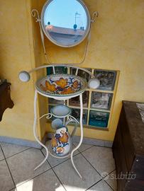 Set da toilette antico, retró