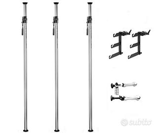 Manfrotto: kit supporto fondali con autopole+ganci