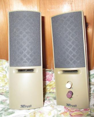 CASSE STEREO ATTIVE PER PC AMPLIFICATE Multiuso