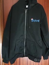 felpa zip Stitch natale  unisex taglia m nuova