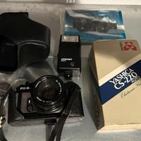 Yashica FX-3 full,oculare,flash,borsa libretto