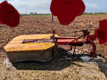 Rotofalce + 1 giroranghinatore+1 giostra per fieno