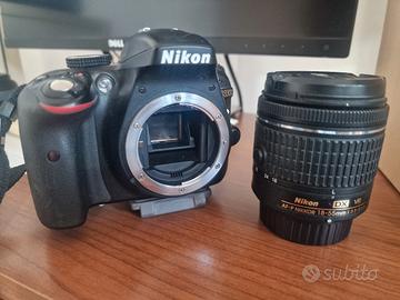 nikon d3200  con 18 55 