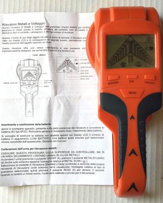 Rilevatore di Metallie Voltaggio Multiscanner 3in1
