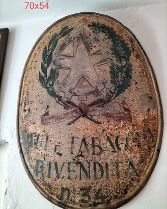 insegna tabella sali e tabacchi