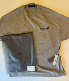 Maglietta essential grigia autenitca