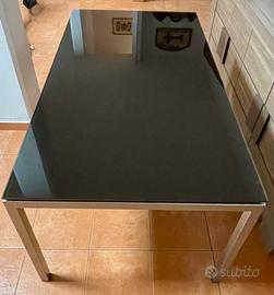 Tavolo in cristallo Calligaris