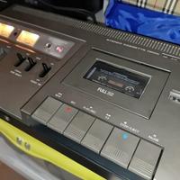 JVC CD-1740 piastra cassette hi-fi vintage deck