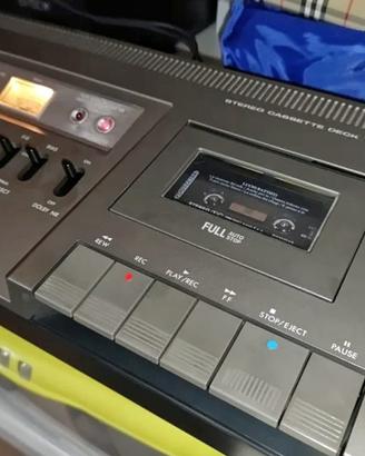 JVC CD-1740 piastra cassette hi-fi vintage deck
