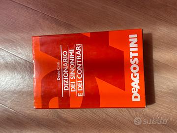 Dizionario sinonimi e contrari