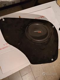 subwoofer con box per fiat 600