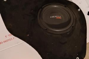 subwoofer con box per fiat 600