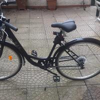 Bicicletta WEG Decathlon adulto nera