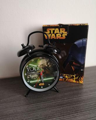 Star Wars orologio sveglia Yoda