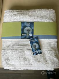Telo bagno grande Bianco 100x140 100% cotone