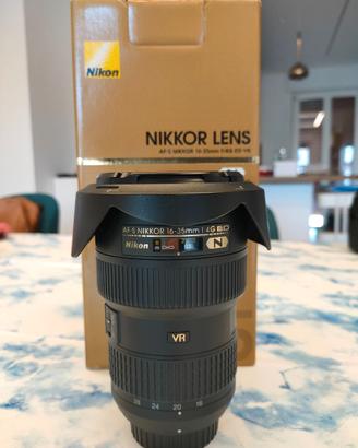 Obiettivo Nikon 16-35 f4 G VR