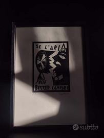 XILOGRAFIA "SE L'ARIA FOSSE BITTER CAMPARI"