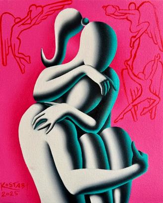 Mark Kostabi “ Holding infinity “
