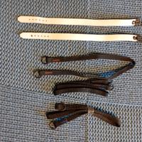 Collari per animali nuovi.Cinturini in vera pelle.