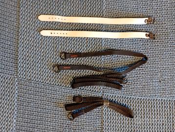 Collari per animali nuovi.Cinturini in vera pelle.