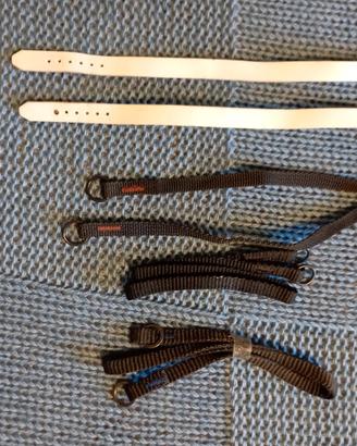 Collari per animali nuovi.Cinturini in vera pelle.