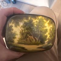 Scatola Russa in lacca medie dimensioni perfetta