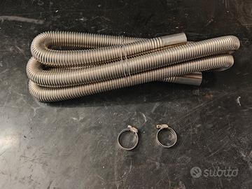 Tubo per gas di scarico in acciaio inox