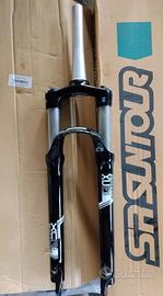 Forcella SR Suntour XCR 32 RL 120mm/Tapered/QR