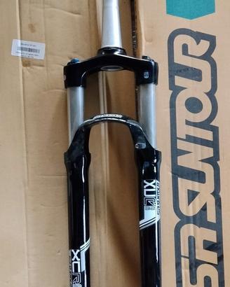 Forcella SR Suntour XCR 32 RL 120mm/Tapered/QR