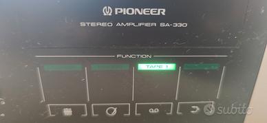 Pioneer SA 330 sound stereo HI-FI musica dance